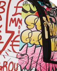 TRI-SPLIT GRAFFITI BACKPACK (DLXV)