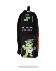 TETRIS WITH DIABLO AND MONEY BEAR BACKPACK